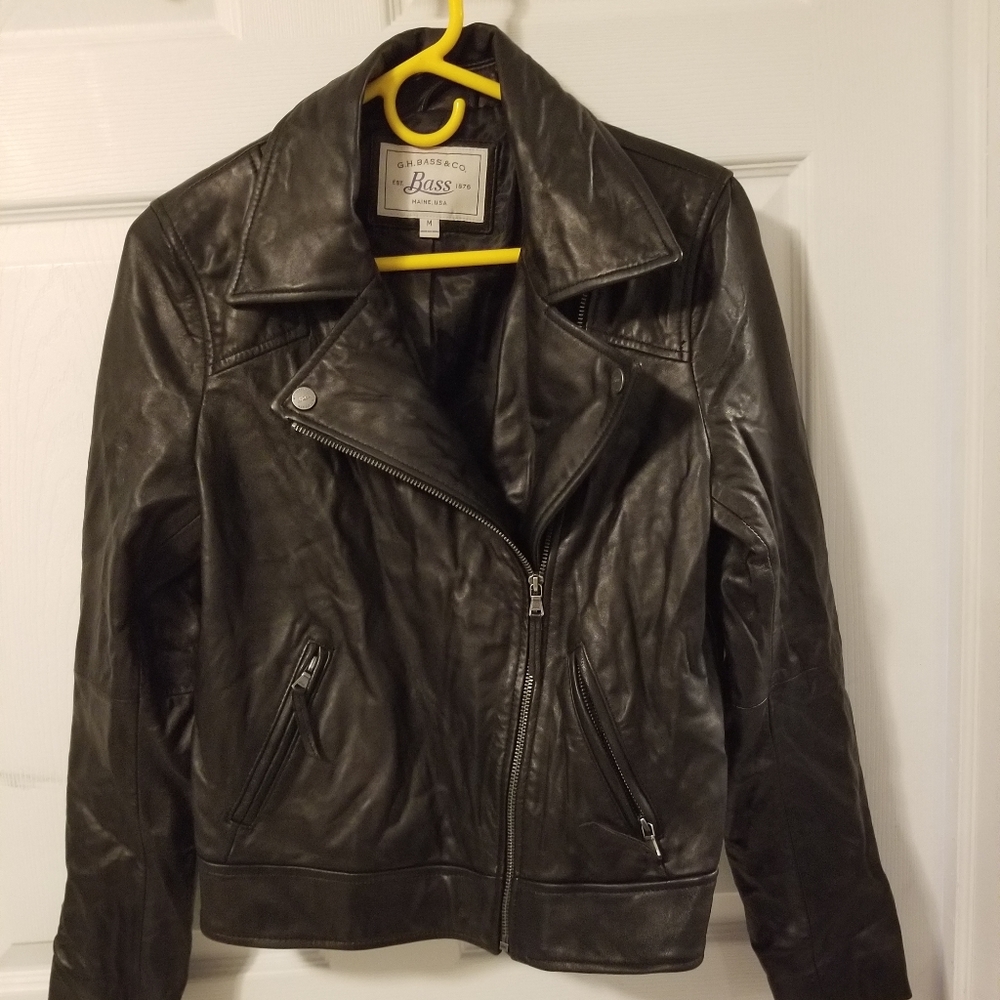 G.H. Bass & Co. Genuine Leather Women's Coat